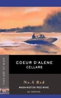 Coeur D'Alene Cellars No. 6 Red 2014 Front Label