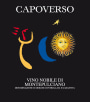 Vini Capoverso Vino Nobile di Montepulciano 2015  Front Label