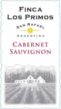 Casa Bianchi Finca Los Primos Cabernet Sauvignon 2016  Front Label