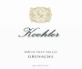 Koehler Winery Santa Ynez Valley Grenache 2006 Front Label