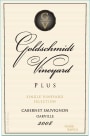 Goldschmidt Vineyard Oakville PLUS Game Ranch Cabernet Sauvignon 2008 Front Label
