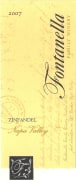 Fontanella Family Winery Zinfandel 2007 Front Label