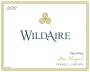 WildAire Shea Vineyard Pinot Noir 2012 Front Label