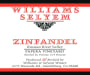 Williams Selyem Papera Vineyard Zinfandel 2010  Front Label