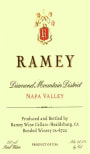 Ramey Diamond Mountain District Red 2007  Front Label