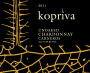 Kopriva Wine Unoaked Chardonnay 2011 Front Label
