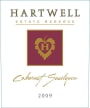 Hartwell Estate Reserve Cabernet Sauvignon 2009  Front Label