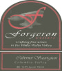 Forgeron Cabernet Sauvignon 2003 Front Label