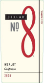 Cellar No. 8 Merlot 2005 Front Label
