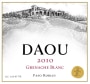 DAOU Grenache Blanc 2010 Front Label