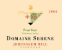 Domaine Serene Jerusalem Hill Vineyard Pinot Noir 2006 Front Label