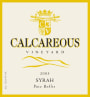 Calcareous Vineyard Syrah 2005 Front Label