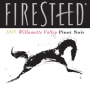 Firesteed Oregon Pinot Noir 2015 Front Label