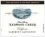 Redwood Creek Cabernet Sauvignon 2002  Front Label