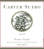 Carver Sutro Vineyards Palisades Vineyard Petite Sirah 2008 Front Label