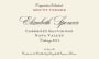 Elizabeth Spencer Mount Veeder Cabernet Sauvignon 2014  Front Label