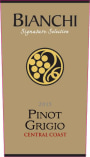 Bianchi Vineyards Signature Selection Pinot Grigio 2015 Front Label