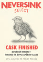 Neversink Select Bourbon Whiskey  Front Label