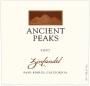 Ancient Peaks Paso Robles Zinfandel 2007 Front Label