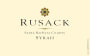 Rusack Santa Barbara Syrah 2011  Front Label