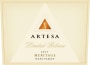 Artesa Limited Release Meritage 2011 Front Label