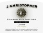 J. Christopher Lumiere Pinot Noir 2010  Front Label