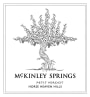 McKinley Springs Winery Petit Verdot 2008  Front Label
