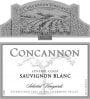 Concannon Selected Vineyards Sauvignon Blanc 2008  Front Label