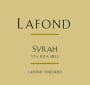 Lafond Lafond Vineyard Syrah 2011 Front Label