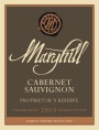 Maryhill Proprietor's Reserve Cabernet Sauvignon 2013 Front Label