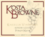 Kosta Browne Kanzler Vineyard Pinot Noir 2009 Front Label