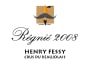 Henry Fessy Beaujolais Regnie 2008  Front Label