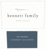 Bennett Family Reserve Cabernet Sauvignon 2006 Front Label