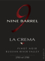 La Crema Nine Barrel Pinot Noir 2011 Front Label