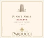 Parducci Reserve Pinot Noir 2014  Front Label