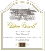 Chateau Boswell Dutton Ranch Rued Vineyard Chardonnay 2009 Front Label