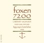Foxen 7200 Vogelzang Vineyard Cabernet Sauvignon 2008 Front Label