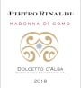 Pietro Rinaldi Madonna di Como Dolcetto d'Alba 2018  Front Label