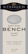 Stanger Vineyards West Side Bench 2007  Front Label