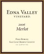 Edna Valley Vineyard San Luis Obispo County Merlot 2006  Front Label