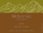 McIntyre Pinot Noir 2009 Front Label