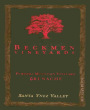 Beckmen Purisima Mountain Vineyard Grenache 2001 Front Label