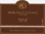 Peirano Estate Syrah 2002  Front Label