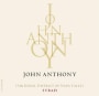 John Anthony Vineyards Syrah 2013  Front Label
