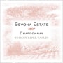 Sevona Estate Chardonnay 2007  Front Label