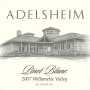 Adelsheim Pinot Blanc 2007  Front Label