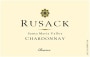 Rusack Santa Maria Valley Reserve Chardonnay 2012 Front Label