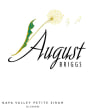 August Briggs Petite Sirah 2007 Front Label