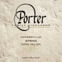 Porter Family Vineyards Syrah 2014  Front Label