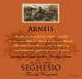 Seghesio Arneis 2008  Front Label